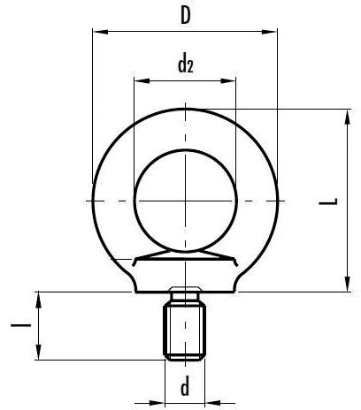 Lifting Eyebolts DIN580