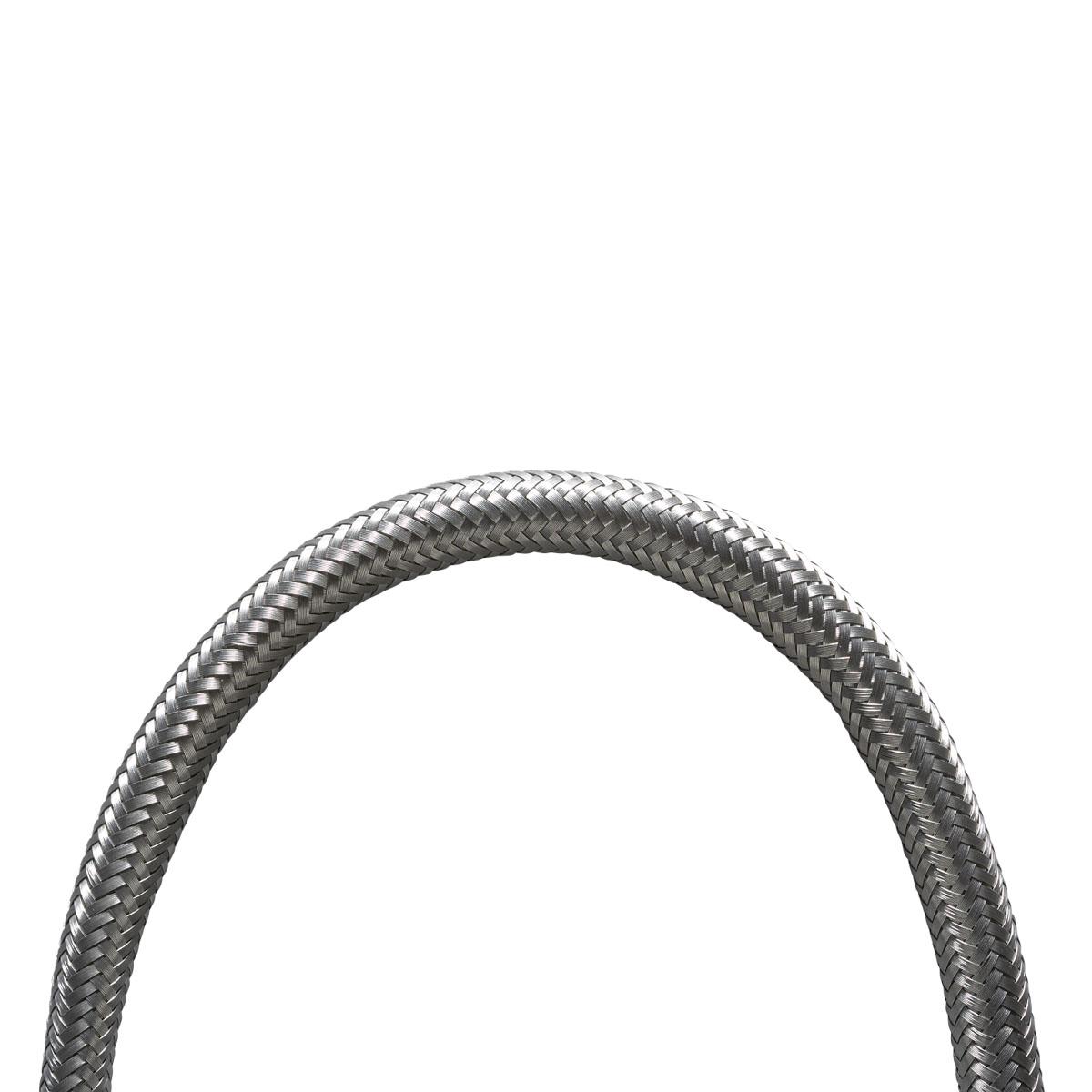 Hose, Viton, Stainless steel overbraid