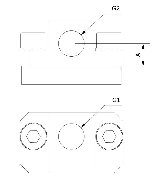 Vacuum Cup Mounting Bracket 