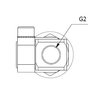 Spring Loaded Vaccum Cup Arm Threaded Body (Non-rotative) Swivel Head