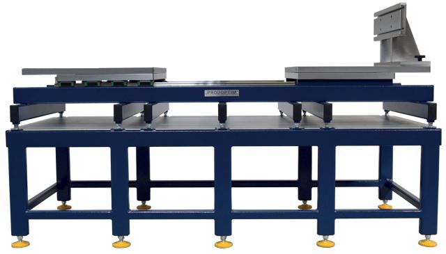 Mould table with T-slots plates for mechanical brackets - 1,5 to 3T
